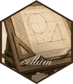 vellum hex logo