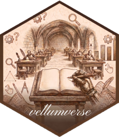 vellumverse hex logo