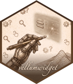 vellumwidget hex logo